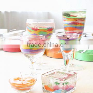 Fashion ocean shape jelly candles