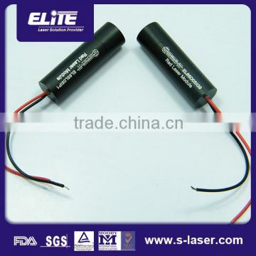 Wide work temperature China alunimium anodized/brass laser diode module,635nm red laser module