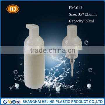 60ml plastic foam pump bottle for personal care products