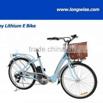 electric bicycle with 36 V 10A li-ion battery Elektro-Fahrrad motor cycle