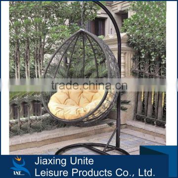 2015 Hot sale egg shaped hanging chair with best price L95*W95*H200 cm