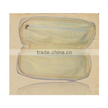 Organic Canvas Cosmetic Pouch