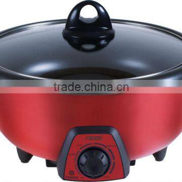 Red color multi cooker with multi functions