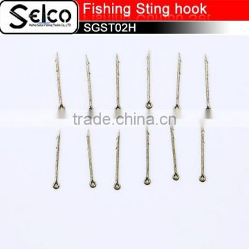 15mm Stainless steel straight sea fishing hooks
