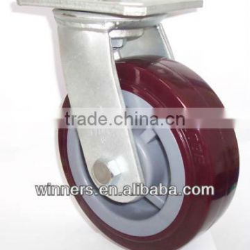 small Swivel PU Caster wheels/casters