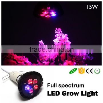 PAR38 E27 12W 15W 18W led grow lights /plant light bulb for mini plant growing