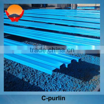 China Honglu steel building material C-section purline