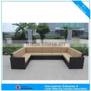 F-outdoor synthetic rattan sofa garden set (CF614)