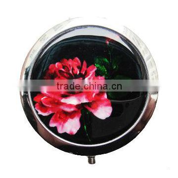cosmetic mirror with flower SCM032