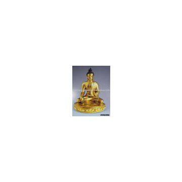 Antique Bronze Gold Collectibles  buddha