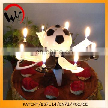 happy birthday fountain party music candles