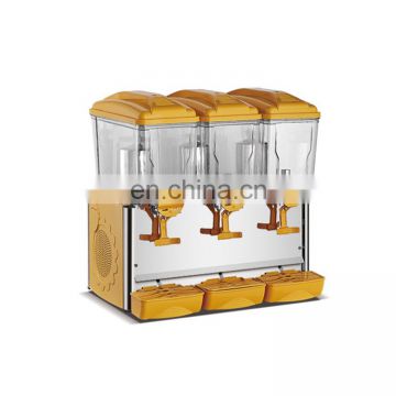 Automatic Commercial Electric cold drinking juice dispenser machine plastic used juice dispenser machine