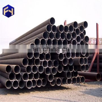Multifunctional black round steel tube with great price