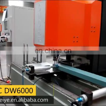 6-position changing tool automatically small aluminum extrusion machine customized holes for curtain wall profiles