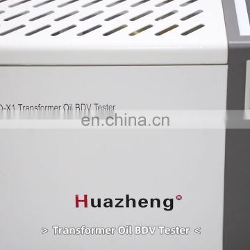 HZJQ-X1 0-60kv 80kv 100kv transformer oil bdv test sets transformer engine oil bdv tester
