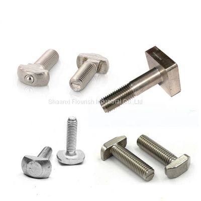 T-SHAPED HEAD  BOLT / T-BOLTS CAN BE CUSTOMIZED AS CUSOMER'S DRAWING