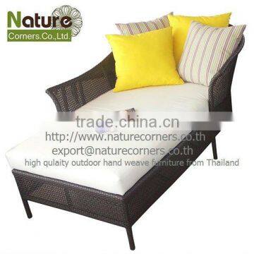 outdoor patio sofa bed rattan wicker TF 1110