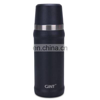 Portable 400ml double wall insulated stainless steel vacuum flask keeping hot or cold