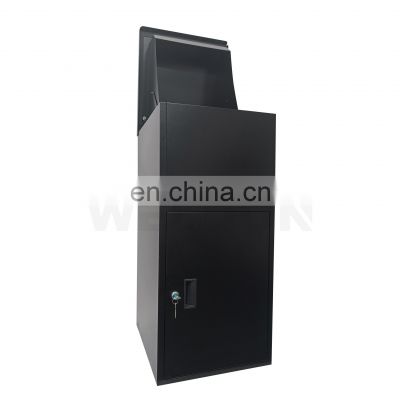 Extra Large Mailbox for Parcel Outdoor Package Metal Parcel Delivery Drop Box