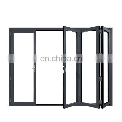 Modern Aluminium Exterior Folding Doors sliding folding doors For Store