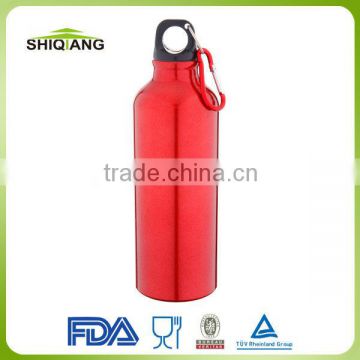 400ml stainless steel water sport bottles with carabiner BL-6019