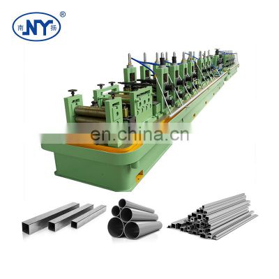 Nanyang factory sale high quality custom steel pipe mill machine erw tube pipe mill line
