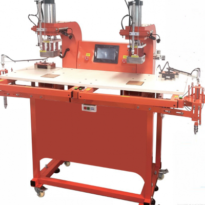 Double head hot stamping machine