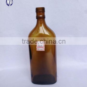 wholesale amber glass gin bottles 500ml