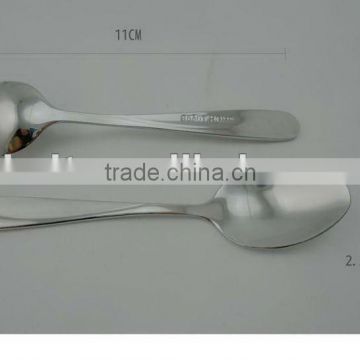 stainless steel mocca spoon/coffee spoon