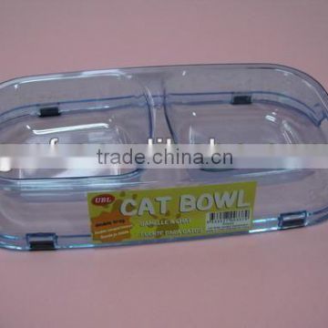 cat bowl plastic