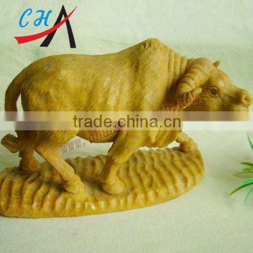 wholesale jade stone cows& old Topaz cows