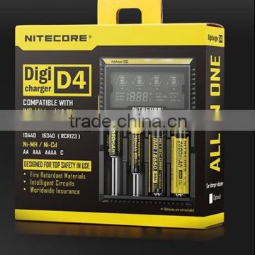 Top sell battery charger Nitecore smart charger D4 China origin