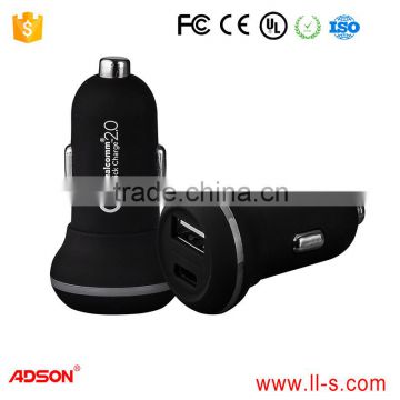 adson 8305-C Type C Car Charger with Quick Charge 2.0 Technology