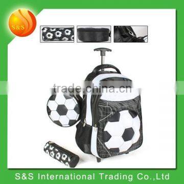 football trolley school bag shopping bag and outdoor travel backpack