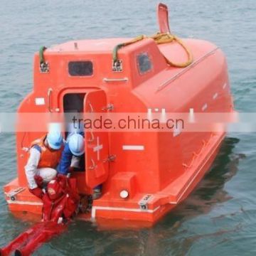 Marine Enclosed Rescue Boat/Lifeboat For Ship With Outboard Engine