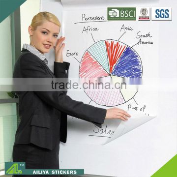 Factory direct custom best decorative waterproof colorful removable dry erase board