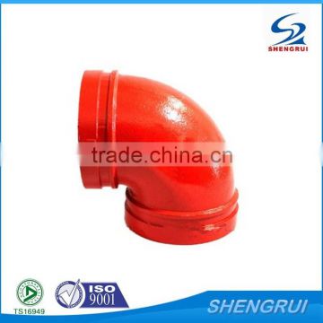 Ductile iron FM&UL Approved Grooved Fittings