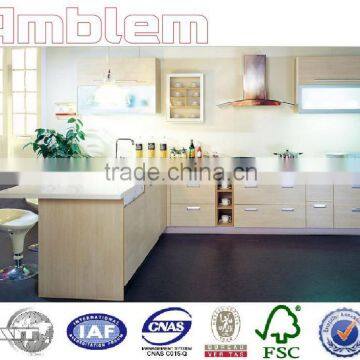 2016 modern style cheap laminate kitchen cabinets