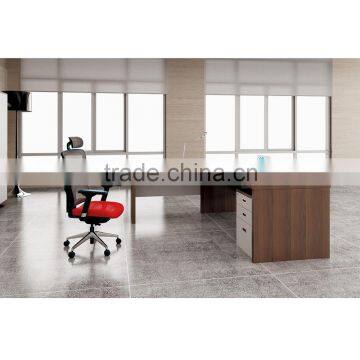 Wooden modern manager office desk design