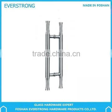 Everstrong ST-J016 round pipe double side stainless steel glass door handle