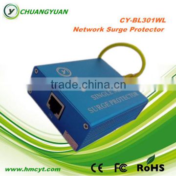 Single channel Network surge protector for IP Camera systems
