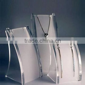 best sale custom clear acrylic jewelry display stand holder