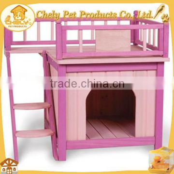 Pink double decker design Dog Pet House Pet Cages,Carriers & Houses