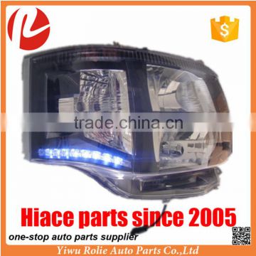 Car body parts LED headlights for toyota hiace bus