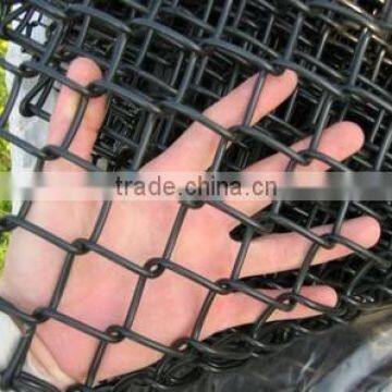 1.2*15m Black PVC coated Chainl link fence