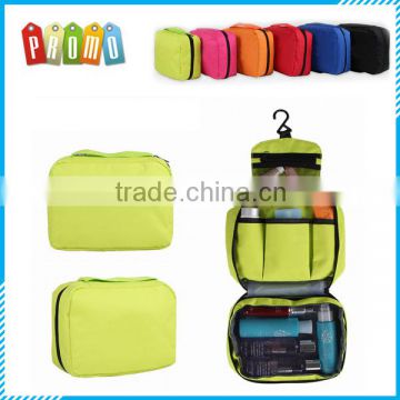 Portable folding travel toiletry storage bag, washing bag