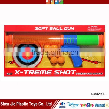 X-treme shot air soft ball gun with 6 EVA ball bullets