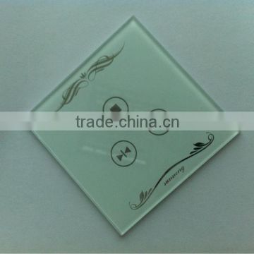 Factory offering tempered glass plate for decorate