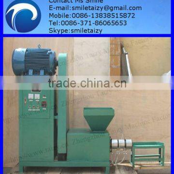 High efficiency firewood briquette making machine with professional for sale