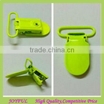 Painted colored suspender clips